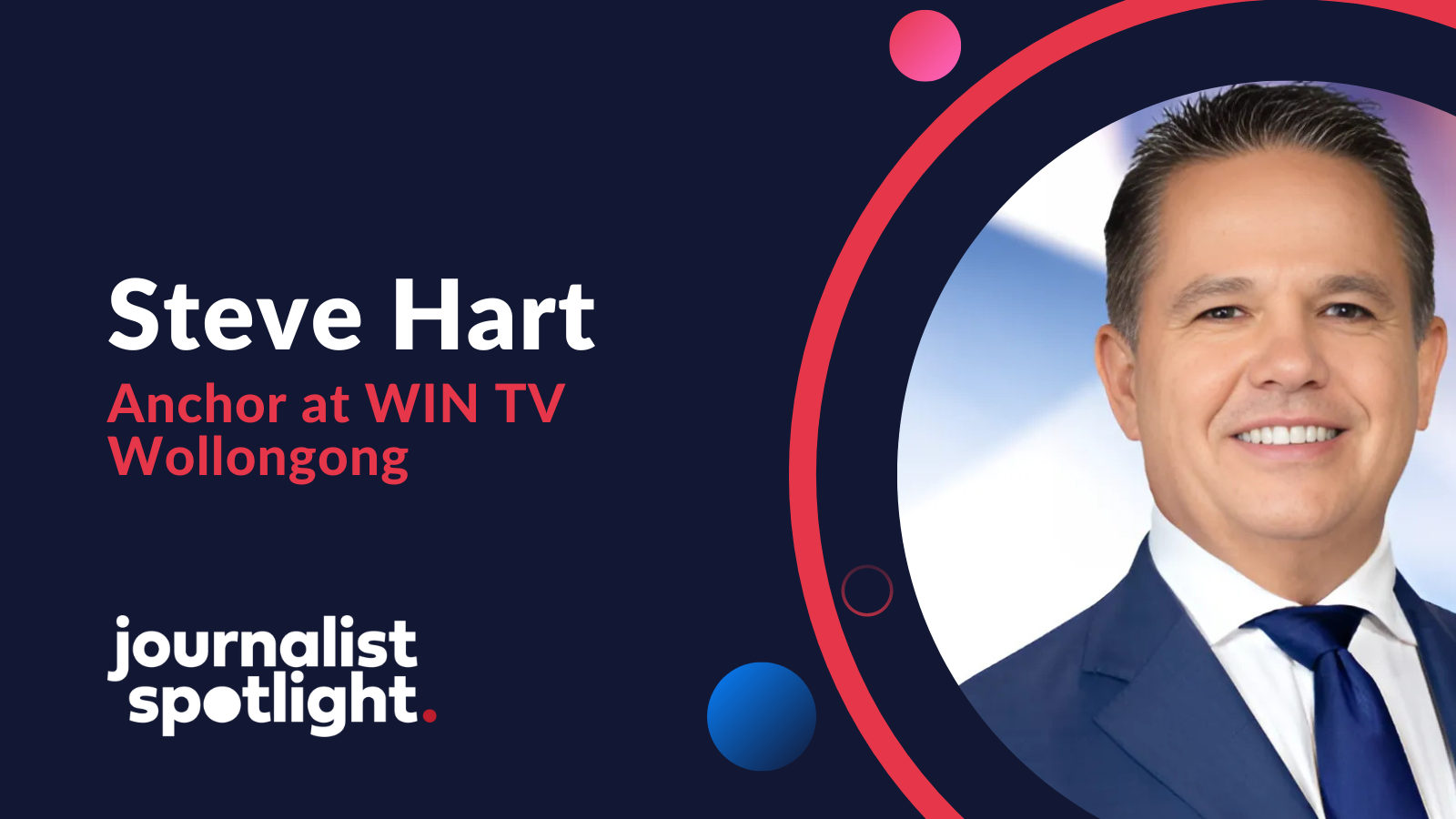 Journalist Spotlight | Interview with Steve Hart, Anchor at WIN TV Wollongong