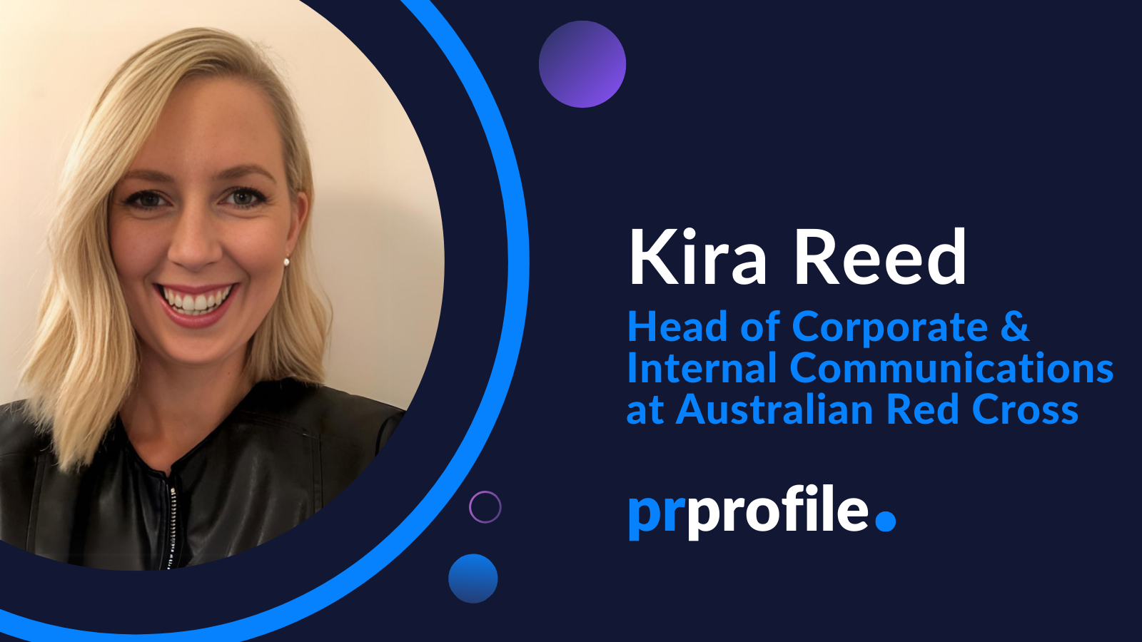 PR Profile | Kira Reed, Head of Corporate & Internal Communications at  Australian Red Cross | Medianet