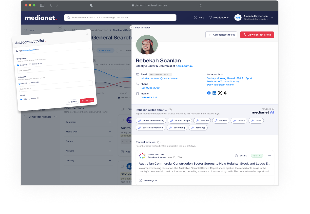 Media Monitoring Integration